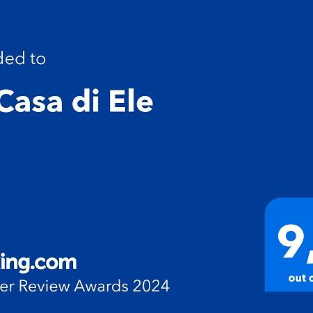 דירות לה ספציה La Casa Di Ele, Parcheggio Privato Gratuito מראה חיצוני תמונה